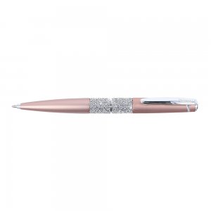 Pix cu mecanism, Online, Crystal Celebrities, roz auriu, cristale Swarovski, ambalat in cutie