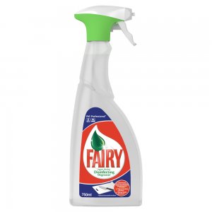 Spray dezinfectant si degresant Fairy 2 in 1, 750 ml