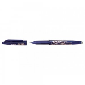 Roller cu gel Pilot Frixion Ball, fara mecanism, 1 mm, albastru Roller cu gel Pilot Frixion Ball, fara mecanism, 1 mm, albastru