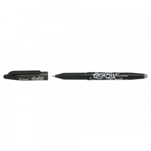 Roller cu gel Pilot Frixion Ball, fara mecanism, 0.7 mm, negru Roller cu gel Pilot Frixion Ball, fara mecanism, 0.7 mm, negru