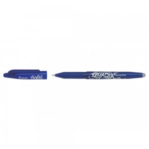 Roller cu gel Pilot Frixion Ball, fara mecanism, 0.7 mm, albastru Roller cu gel Pilot Frixion Ball, fara mecanism, 0.7 mm, albastru