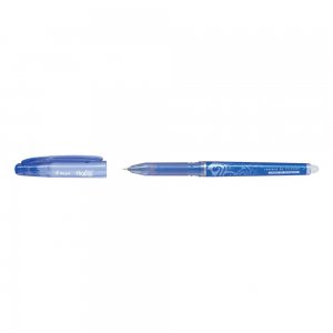 Roller cu gel Pilot Frixion Point, fara mecanism, 0.5 mm, albastru Roller cu gel Pilot Frixion Point, fara mecanism, 0.5 mm, albastru