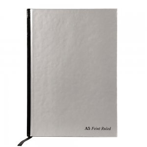 Agenda A5 Pukka Pads Silver Casebound, dictando, 192 pagini, coperta dura Agenda A5 Pukka Pads Silver Casebound, dictando, 192 pagini, coperta dura