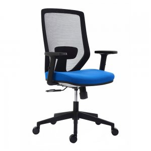 Scaun operational Zen, negru/albastru Scaun operational Zen, negru/albastru