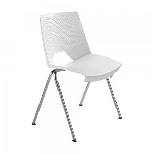 Scaun de vizitato STRIKE 2131 CR suprapozabil, cadru din otel, rezistent, durabil Scaun de vizitato STRIKE 2131 CR suprapozabil, cadru din otel, rezistent, durabil