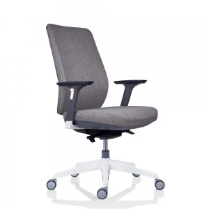 Scaun Tesla, fara tetiera, stofa, gri Scaun Tesla, fara tetiera, stofa, gri