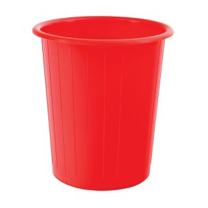 Cos hartie Tami, neperforat, rosu, 16 L