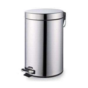 Cos inox cu pedala, 12 L Cos inox cu pedala, 12 L