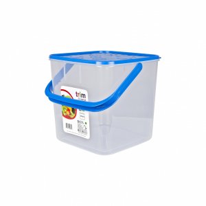Cutie depozitare cu maner Trim, patrata, 8,5 litri Cutie depozitare cu maner Trim, patrata, 8,5 litri