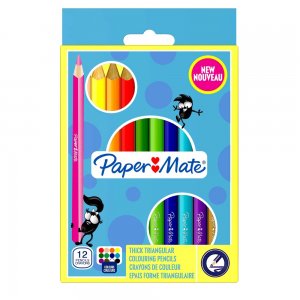 Set creioane colorate Papermate Jumbo Set creioane colorate Papermate Jumbo