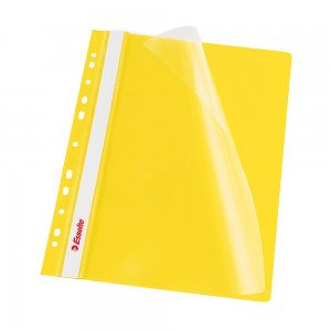 Dosar PP cu multiperforatii Esselte VIVIDA, A4, galben, 10 buc/set Dosar PP cu multiperforatii Esselte VIVIDA, A4, galben, 10 buc/set