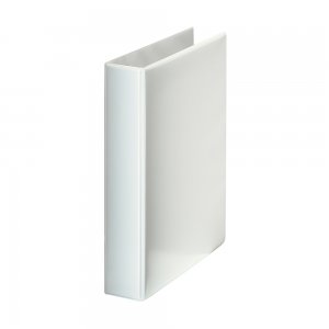 Caiet mecanic Esselte Panorama, PP/PP, A4, mecanism 4DR, inel 40 mm, alb