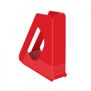 Suport vertical pentru documente, Esselte, Europost, VIVIDA, rosu Suport vertical pentru documente, Esselte, Europost, VIVIDA, rosu