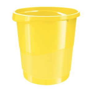 Cos pentru hartii Esselte Europost, galben, 14 L