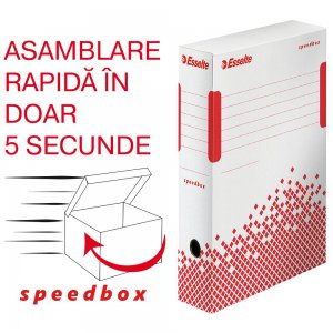 Cutie de arhivare Esselte Speedbox 80 mm Cutie de arhivare Esselte Speedbox 80 mm