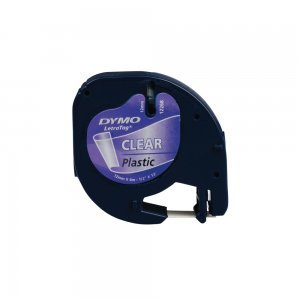 Banda Dymo Letratag plastic, galbena, 12 mm x 4 m Banda Dymo Letratag plastic, galbena, 12 mm x 4 m