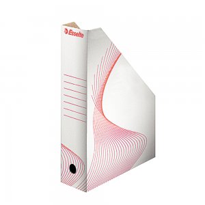 Suport vertical pentru documente, Esselte, Standard, carton, alb Suport vertical pentru documente, Esselte, Standard, carton, alb