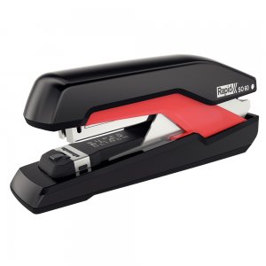 Capsator plastic Rapid Supreme Omnipress SO60 Full Strip, 60 coli, capsare plata, cutie, rosu-negru Capsator plastic Rapid Supreme Omnipress SO60 Full Strip, 60 coli, capsare plata, cutie, rosu-negru