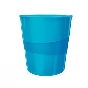 Cos hartii Leitz WOW, PS, 15l, albastru