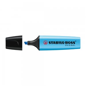 Textmarker Stabilo Boss, varf 2-5 mm, bleu Textmarker Stabilo Boss, varf 2-5 mm, bleu