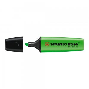 Textmarker Stabilo Boss, varf 2-5 mm, verde Textmarker Stabilo Boss, varf 2-5 mm, verde