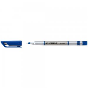 Liner Stabilo Sensor, varf 0.3 mm, albastru Liner Stabilo Sensor, varf 0.3 mm, albastru