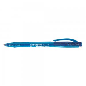 Pix cu mecanism, Stabilo, Liner 308, 0.38 mm, albastru, 10 bucati/cutie Pix cu mecanism, Stabilo, Liner 308, 0.38 mm, albastru, 10 bucati/cutie