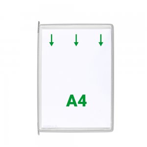 Display Tarifold, A4, 10 bucati/set, gri