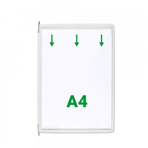 Display Tarifold, A4, 10 bucati/set, alb
