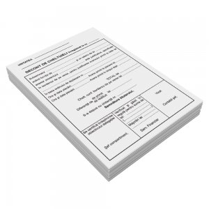 Decont cheltuieli deplasare, A5, 50 file, fata-verso, 3 bucati/set Decont cheltuieli deplasare, A5, 50 file, fata-verso, 3 bucati/set