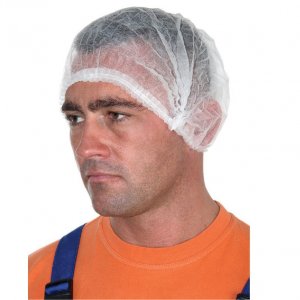 Capeline unica folosinta, albe, 100 bucati/set Capeline unica folosinta, albe, 100 bucati/set