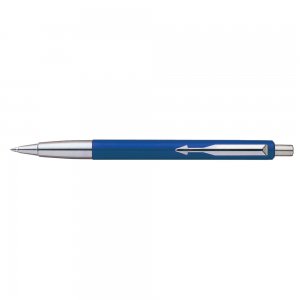 Pix cu mecanism, Parker, Vector, 0.8 mm, accesorii cromate, albastru