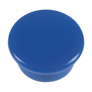 Set 10 magneti Westcott, d15 mm, albastru, sustin 3/4 coli, 80g