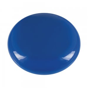 Set 10 magneti Westcott, d25 mm, albastru, sustin 4/6 coli, 80g