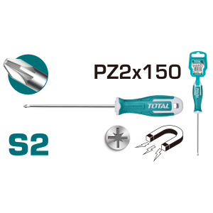 Total - Surubelnita Stea Pz2 - 6.0mm - 150mm - S2 