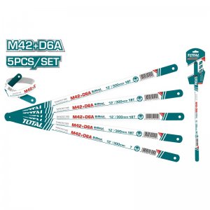 Total - Set Lame Fierastrau 300mm/12