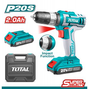 Total - Masina De Gaurit Cu Percutie Si Acumulator Total - Masina De Gaurit Cu Percutie Si Acumulator