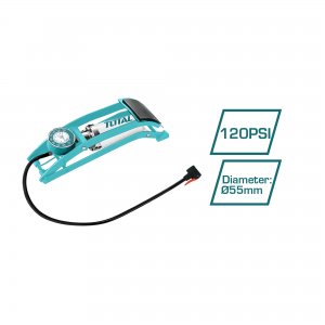 Total - Pompa Auto De Picior Cu Manometru Total - Pompa Auto De Picior Cu Manometru