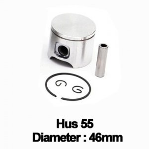 Piston Complet Husqvarna 55 (46mm) - Piston Complet Husqvarna 55 (46mm) -