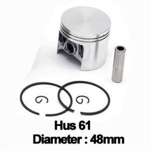 Piston Complet Husqvarna 61 (48mm) - Piston Complet Husqvarna 61 (48mm) -
