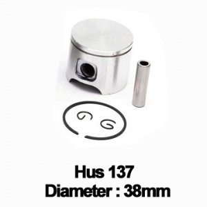 Piston Complet Husqvarna 136, 137 (38mm) - Piston Complet Husqvarna 136, 137 (38mm) -