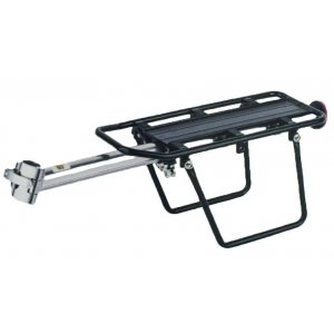 Portbagaj Spate - Tija Sa Prindere Rapida  Diametru Tija Sa: 25.4 - 32mm Dimensiune Platforma: 32x13cm  -  Aluminiu Catadioptru Inclus Compatibilitate Universala Capacitate M - Axima De Incarcare: 10k