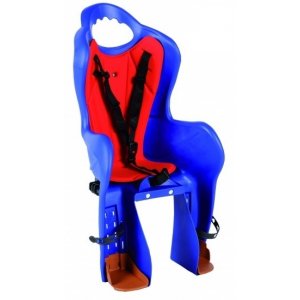 Scaun Copii Posterior - Fixare Pe Portbagaj  -  Bleu Greutate M - Axima Admisa: 22kg Diametru Cadru: 22-36mm Suporturi De Picioare Reglabile Pe Inaltime