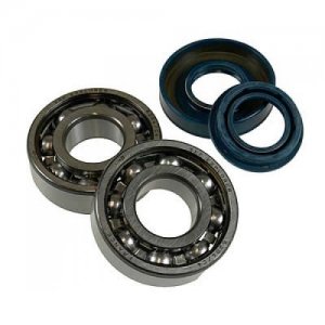 Rulmenti + Simeringuri Yamaha 50 (2 X Rulmenti 20x47x14, Simering 20x30-33,5x5,3-6, Simering 20x42-43x8-9)