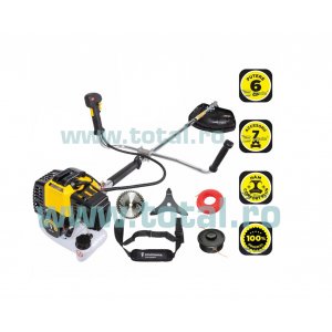 Motocoasa Gospodarul Profesionist, Gp-55 - 6 Cp, Benzina 2t, 7 Accesorii Motocoasa Gospodarul Profesionist, Gp-55 - 6 Cp, Benzina 2t, 7 Accesorii