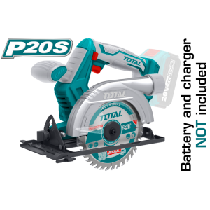 Total - Fierestrau Circular De Mana - 140mm - Li-ion - 20v (industrial)