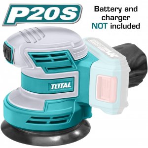 Total - Masina De Slefuit Rotativa - 125mm - Li-ion - 20v