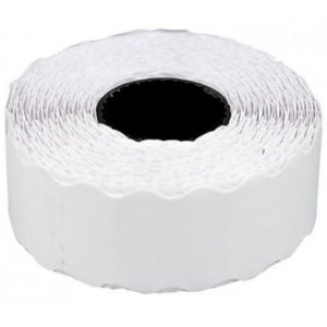 Etichete De Pret, 26 X 12 Mm, Adeziv Permanent, 1000buc/rola, 6 Role/set, Tanex - Albe