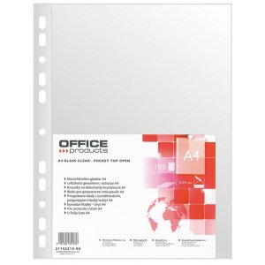 Folie Protectie Pentru Documente A4, 40 Microni, 100folii/set, Office Products - Cristal Folie Protectie Pentru Documente A4, 40 Microni, 100folii/set, Office Products - Cristal