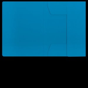 Dosar Plic Elba Chic A4, Carton Manila 320g/mp, Blue Angel, Capacitate 100 File, Culoare Albastru